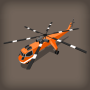 icon RC Helicopter AR(AR Helikopter RC Layanan Evakuasi)