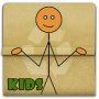 icon Learn to draw stick people for Kids(Belajar menggambar tongkat orang)