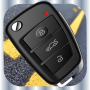 icon Car Key Lock Remote Simulator (Kunci Mobil Mengunci Remote Simulator)
