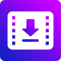 icon Video Downloader : Save Video (Pengunduh Video: Simpan)