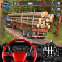 icon Log Transporter Truck(Pengangkut Log Game Sepeda Truck Driving
)