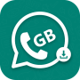icon GB Whatsapp version(WP GB PRO - Penghemat Status Video
)