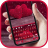 icon Red Love Hearts(Red Love Hearts Keyboard Latar Belakang
) 1.0
