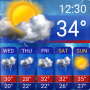icon Weather(Prakiraan Cuaca Widget Aplikasi)