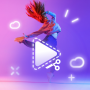 icon Video Dance Maker(Editor Video Pembuat Film
)