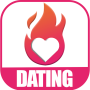 icon Free Dating App & Flirt Chat - Match with Singles (Gratis Kencan Aplikasi Obrolan Rayuan - Cocokkan dengan Jomblo)