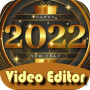 icon New Year(Tahun Baru Pembuat Video 2022
)