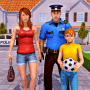 icon virtual police simulator(Simulator Polisi- Permainan Polisi
)