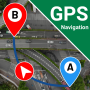 icon GPS Maps(GPS Satelit Peta Navigasi
)