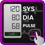 icon Blood Pressure App(Pemeriksa Tekanan Darah Instan
)