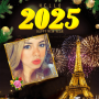 icon New Year 2025 Photo Frame (Foto Tahun Baru 2025)