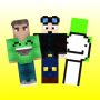icon Youtubers skins(skin Cute Cat Youtubers untuk Minecraft
)