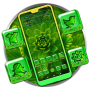 icon Green Leafed Plant Launcher Theme(Hijau berdaun Tanaman Tema
)
