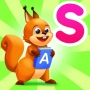 icon ABC kids! Alphabet, letters (Anak-anak ABC! Alfabet, huruf)