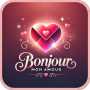 icon Bonjour Mon Amour(Halo Cintaku PlaisrExpress: Paspor Kesehatan)