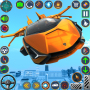 icon Flying Taxi Robot Game(Game Mobil Terbang)