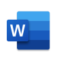 icon Word(Microsoft Word: Tulis, Edit Bagikan Dokumen dalam Perjalanan)