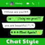 icon Stylish Chat Styles Fonts(Gaya Obrolan - Pengubah Teks)