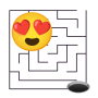 icon Maze Games(Emoji Maze Games - Puzzle Labirin Menantang)