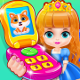 icon Princess toy phone call game (Mainan putri permainan panggilan telepon)