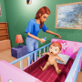 icon Mother Simulator: Baby Care 3D(Simulator Ibu Balap Formula: Perawatan Bayi
)