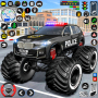 icon Police Monster Truck Chase(Polisi Monster Truck Game Mobil)