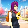 icon Anime High School Girl Game()