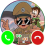 icon little singham fake call(Little Call Aplikasi Singam Zeee)