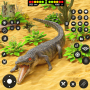 icon Crocodile Attack Sim 2023(Permainan Buaya Sim Hewan 3D)