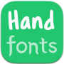 icon Hand Fonts for FlipFont ()