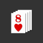 icon Crazy Eights(Gila Delapan)