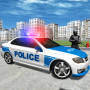 icon Police Car Driver City(Polisi Kota Pengemudi Mobil)