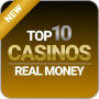 icon TOP 10 ONLINE CASINOS - REAL MONEY MOBILE CASINOS (TOP 10 KASINO ONLINE - UANG NYATA KASINO MOBILE
)