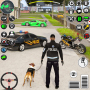 icon Police Car Game 3d Car Driving(Game Mobil Polisi Mengemudi Mobil 3d)