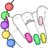 icon Glitter Nails Coloring Game(Game Mewarnai Kuku Berkilau) 16