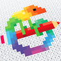 icon Pixel Art(Pixel Art - Warnai dengan Angka)