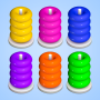 icon Stacolor: Color Hoop Puzzle (Stacolor: Teka-teki Lingkaran Warna)