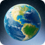 icon Earth Map Satellite(Satelit Peta Bumi Langsung: Lihat)