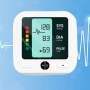 icon Blood Pressure Tracker App(Monitor Tekanan Darah Jari)