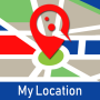 icon My GPS Location: GPS Maps, Sav (Lokasi GPS Saya: Peta GPS, Sav)