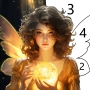 icon Fairytale Color by number game (Impian Warna Dongeng dengan permainan angka)