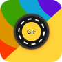 icon Gif on Video(GIF Pada Video - Editor GIF Pembuat
)