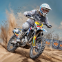 icon Motocross Dirt Bike Racing 3D(Balapan Sepeda Motor Trail Motocross Game)