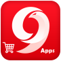 icon Guide for 9apps Mobile Market (untuk 9apps Pasar Seluler
)