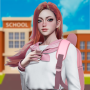 icon Popular High School Girl Game(Game Gadis Sekolah Menengah Populer
)