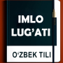 icon Imlo lug(kamus ejaan Uzbek)