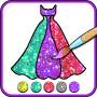 icon My Painting Book: Cool Glitter Coloring App (saya Painting Book: keren Glitter Mewarnai App
)