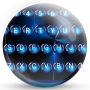 icon Keyboard Theme Spheres Blue (Tema Keyboard Spheres Biru)