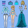 icon Girls Game Princess Dress Up(Boneka Chibi Berdandan Permainan DIY)