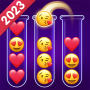 icon Emoji Sort(Sortir Emoji - Permainan Teka-teki
)